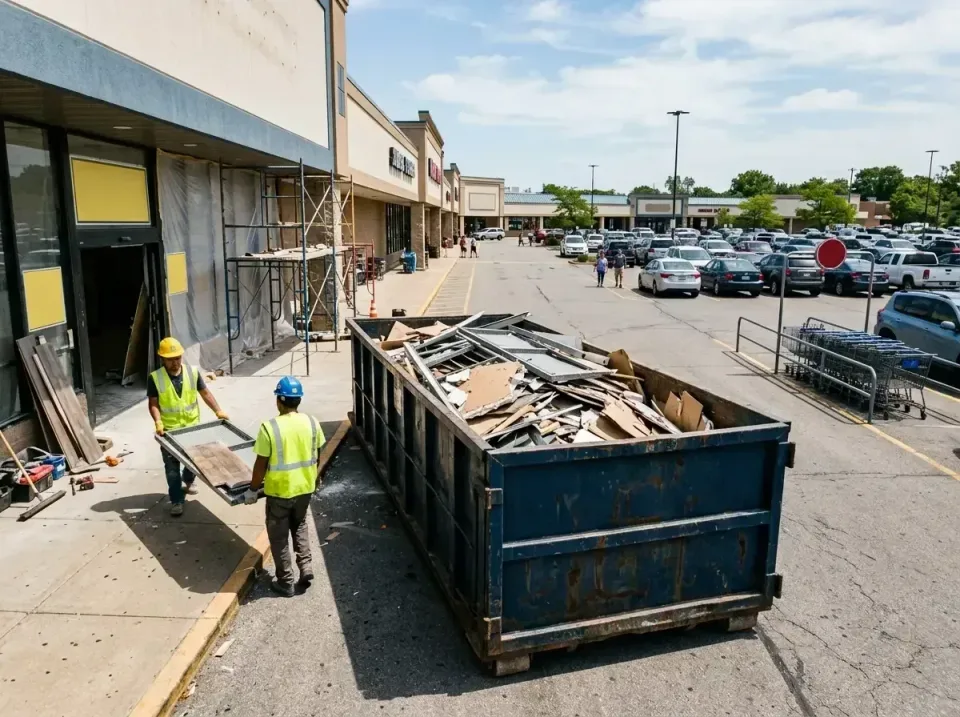 retail-store-renovation-debris-003 — frequently asked questions, Roll-off Dumpster Rentals in Gypsum, CO
